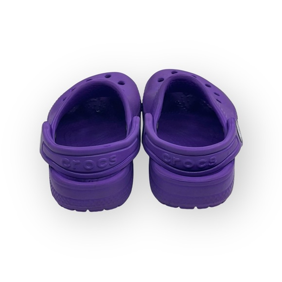 Crocs ★ Iconic Classic Waterproof Comfort Clogs ★ Galaxy Purple ★ 5 Toddler ★ - Picture 5 of 16